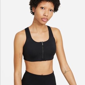 Nike Women's High-Support Padded Zip-Front Sports Bra